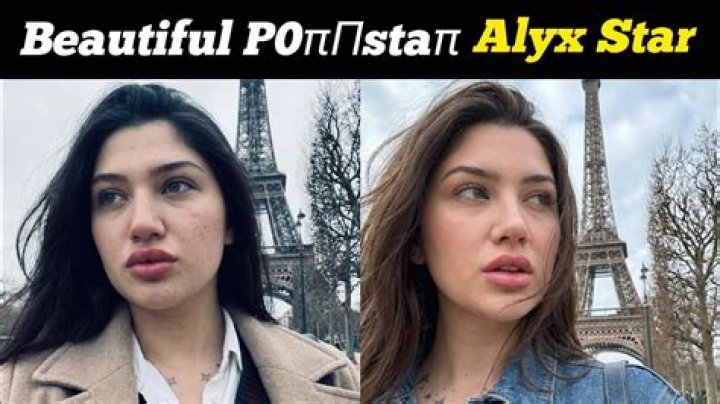 Alyx Star: Age, Net Worth & Latest News - Everything You Need to Know!
