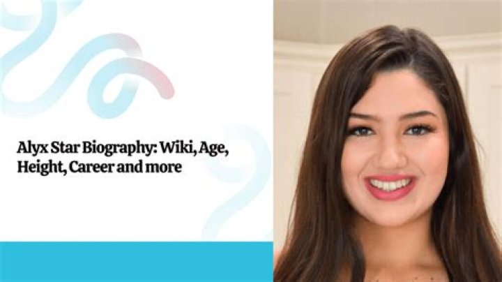Alyx Star: Wiki, Bio, Age, & Career Highlights - Unveiled!