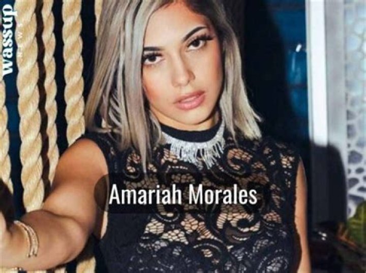 Amariah Morales: Rising Star in the Spotlight