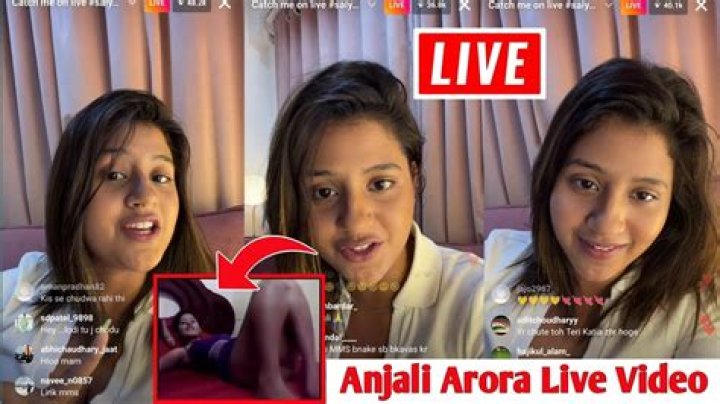 Anjali Arora Viral Video MMS: The Full Story Unveiled