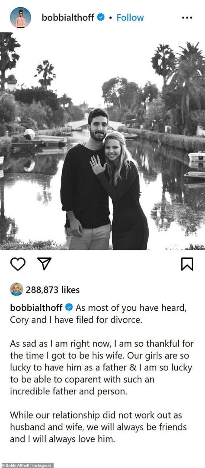 Bobbi & Cory Althoff Divorce: Details & What You Need to Know!
