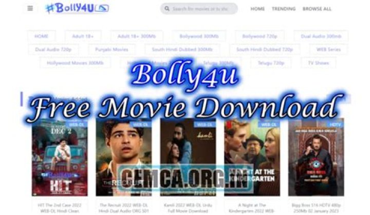 Bolly4U Org: Your Ultimate Destination for Bollywood Movies and Entertainment
