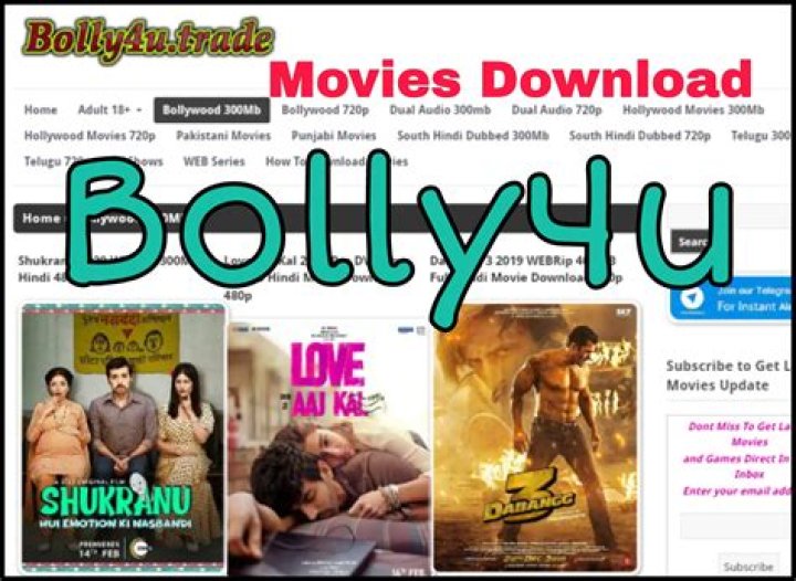 Bolly4u Website: Your Ultimate Bollywood Entertainment Hub