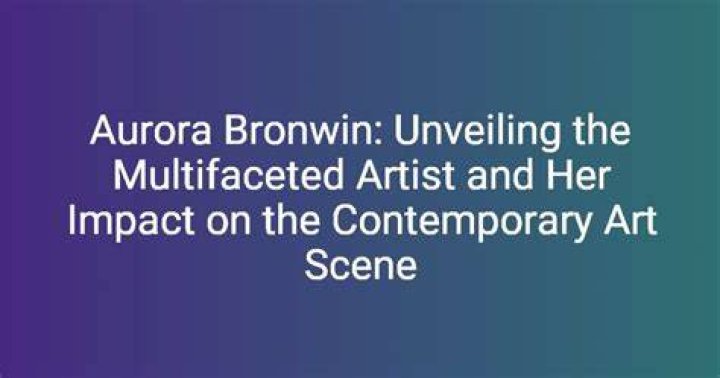 Bronwin Aurora Nude Leak: Unveiling the Truth Behind the Controversy