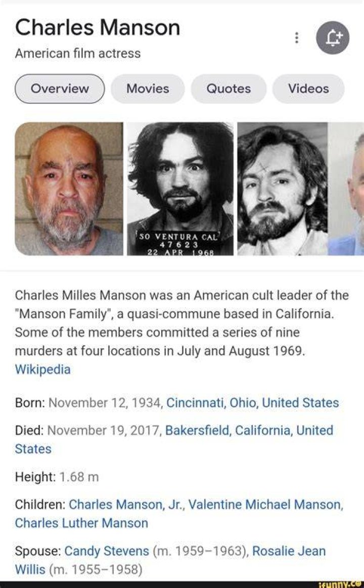 Charles Manson Jr.: Unveiling the Legacy and Mystique