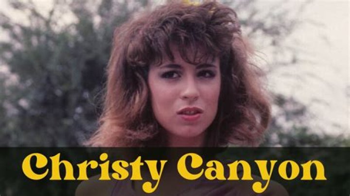 Christy Canyon: The Iconic Adult Film Star's Journey