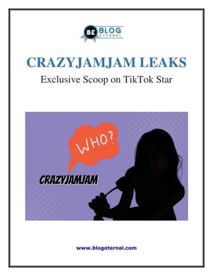 CrazyJamJam: Bio, Leaks & Fanfix - Latest Updates & News