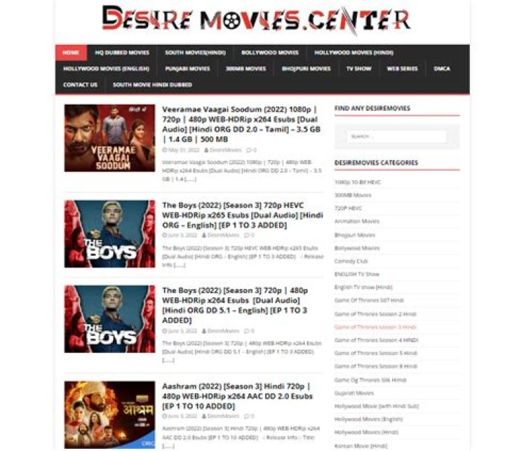 Desiremovies: Stream & Explore Movies Online - Latest Updates & More!