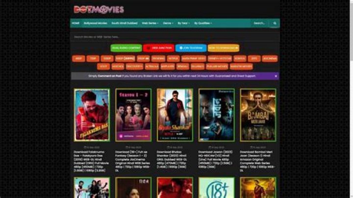 Dot Movies.in: Your Ultimate Streaming Destination