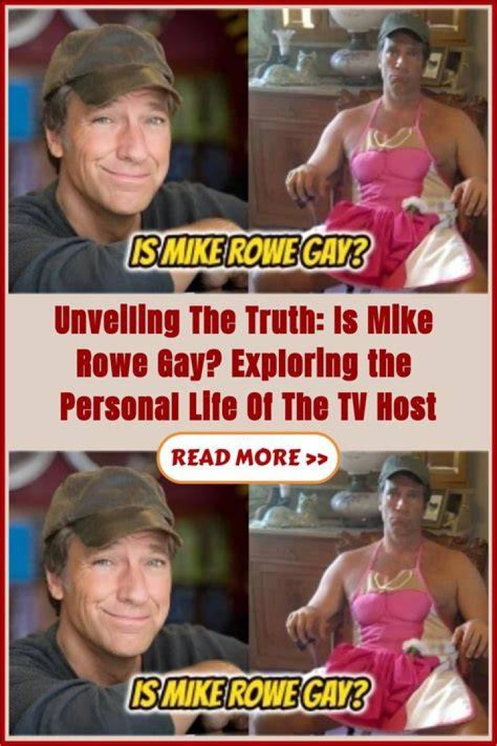 Exploring the Truth Behind Mike Rowe's Alleged Sexuality