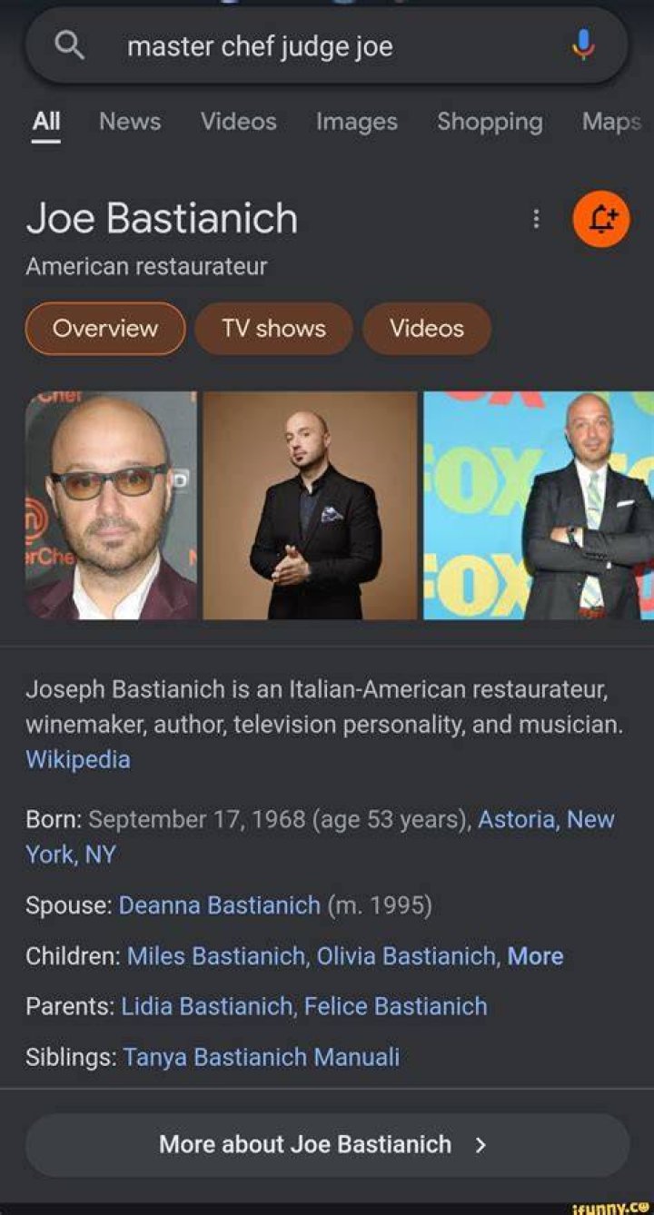Felice Bastianich: Legacy of Passion & Success in Culinary World