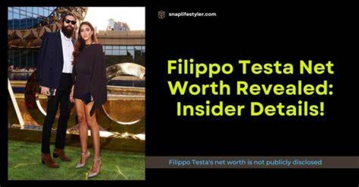 Filippo Testa Net Worth: The Untold Story of Success and Influence