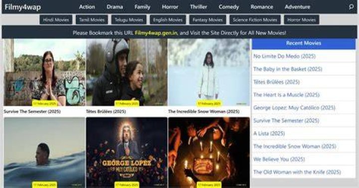 Filmy4wap 2025: Download Free Movies & Web Series - [Latest Updates]
