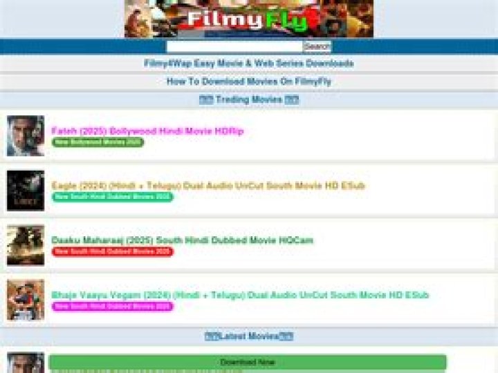 Filmywap Fly: Your Ultimate Destination for Movie Downloads