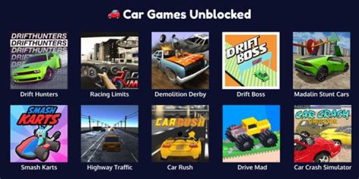 Find Car Games! Explore Free & Unblocked Racing Adventures
