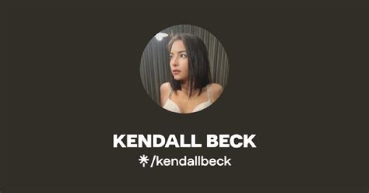 Kendall Beck: Watch Free Sex & Leaked Content Now!
