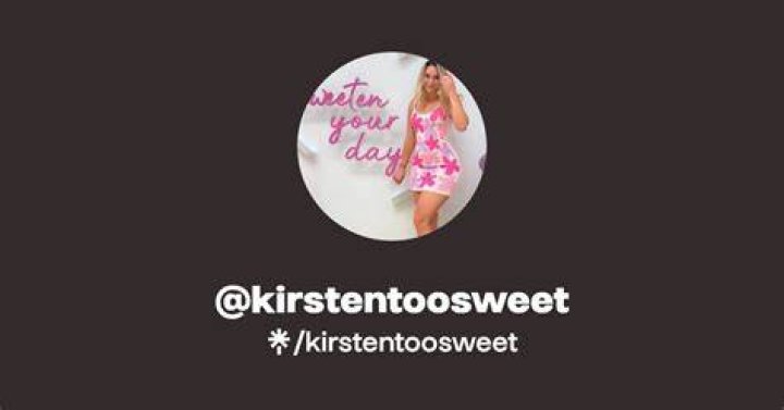 Kirstentoosweet TikTok Videos: What's Trending Now?