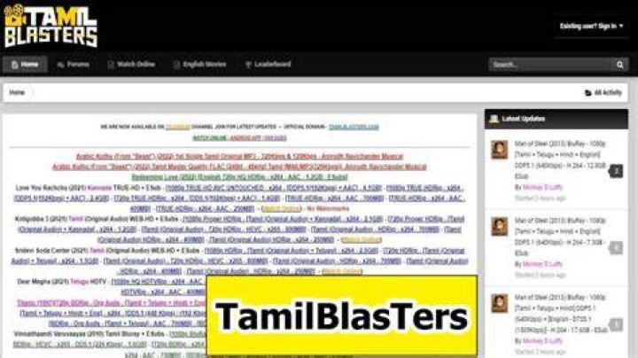 Latest 1tamilblasters Links & Proxies for April 2025: Get Access!