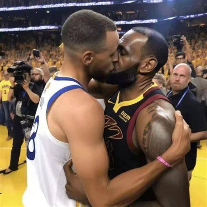LeBron Kissing Curry: The Untold Story Behind the Viral Moment