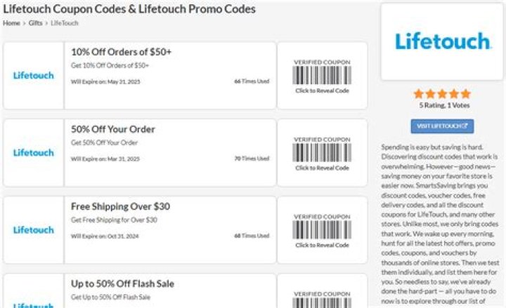Maximize Your Savings: Lifetouch Coupon Code Free Shipping Offers