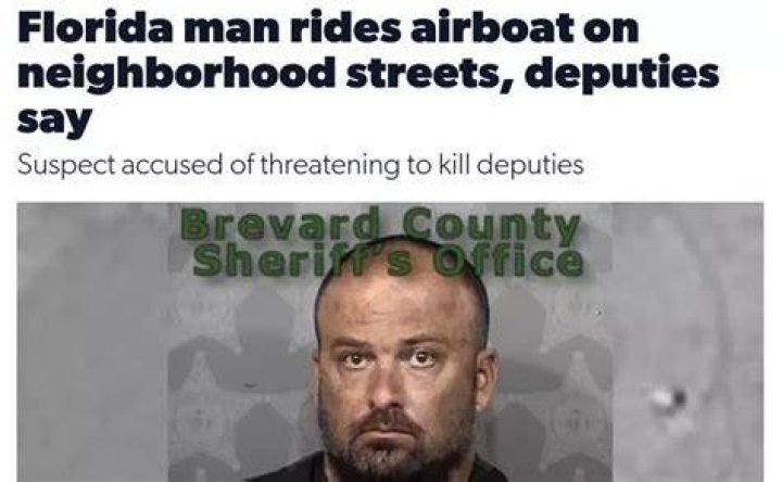 Missed This? Wild Florida Man Stories & Headlines You Need to See!