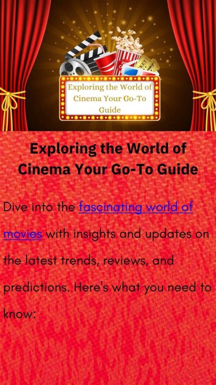 Movie Rules: The Ultimate Guide to Navigating the World of Cinema