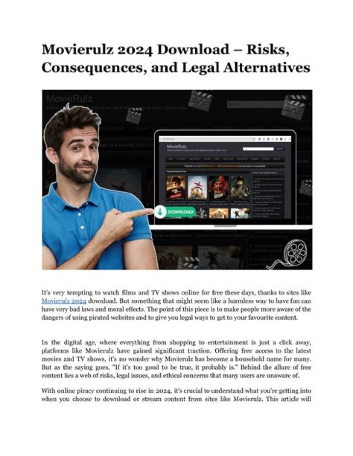 Movierulz 2024: Kannada Movies, Risks & Legal Alternatives