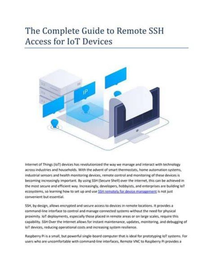 Remote IoT Platform SSH Download: Your Ultimate Guide