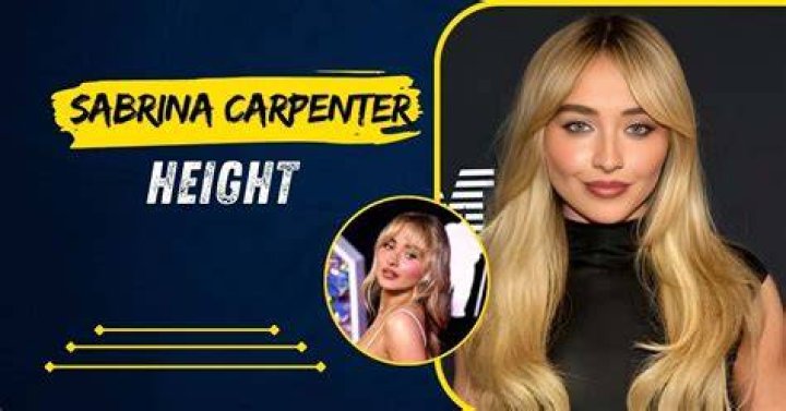 Sabrina Carpenter Height Ft: The Real Scoop on Her Stature