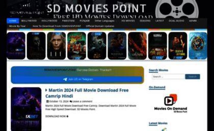 SDMoviesPoint: Your Ultimate Destination for Movie Entertainment