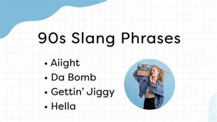 Slang Words from the 90's: A Comprehensive Guide to the Era's Catchphrases