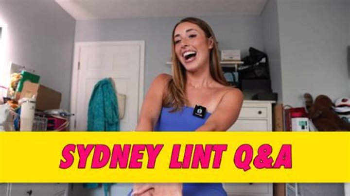 Sydney Lint: Bio, Career & Social Media Buzz | Latest Updates