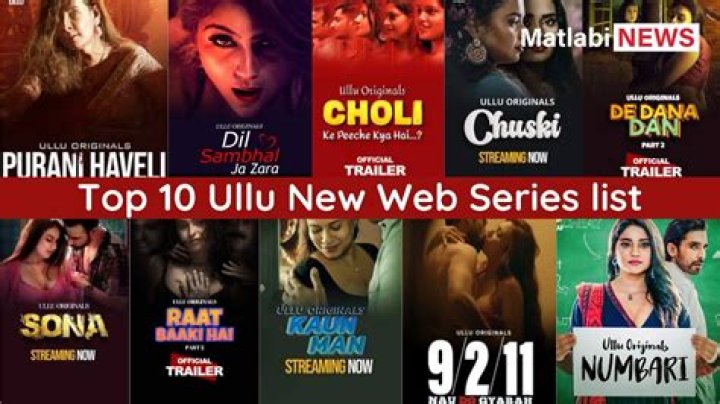 Ullu New Web Series: Exploring the Latest Trend in Digital Entertainment