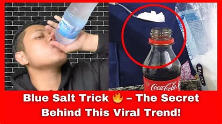 Unveiling the Blue Salt Trick for Men: A Comprehensive Guide