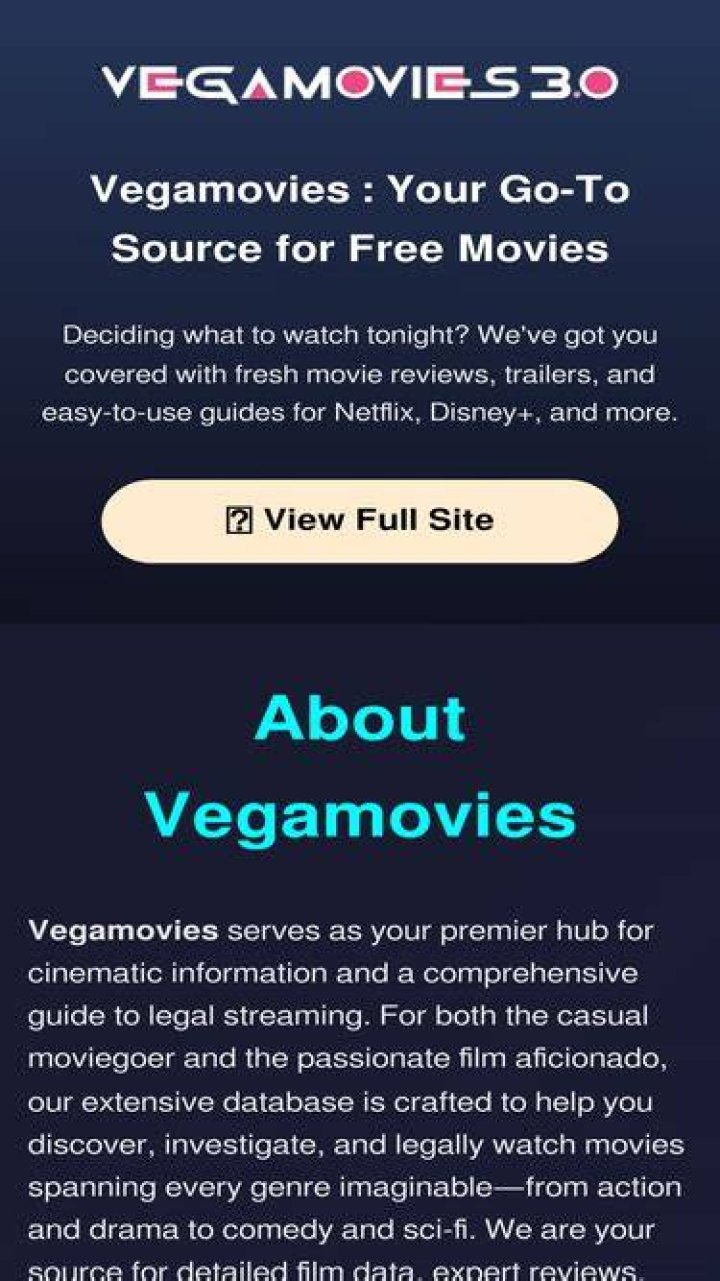 Vegamovies Insights: Top Competitors, Traffic & Analysis - January 2025