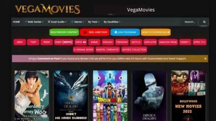 Vegamovies Official Website: Your Ultimate Streaming Destination