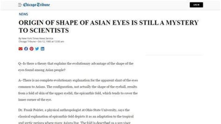 Why Do Asians Have Such Small Eyes? A Comprehensive Exploration Beyond Stereotypes