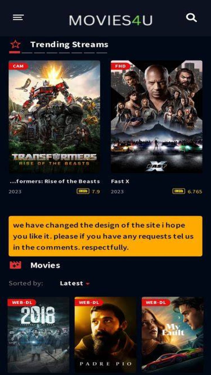 Why Movies4u is Your Ultimate Destination for Streaming Movies