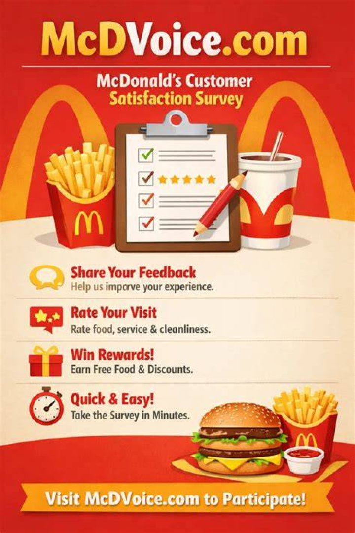 www.mcdvoice.com: Your Ultimate Guide to McDonald's Customer Feedback